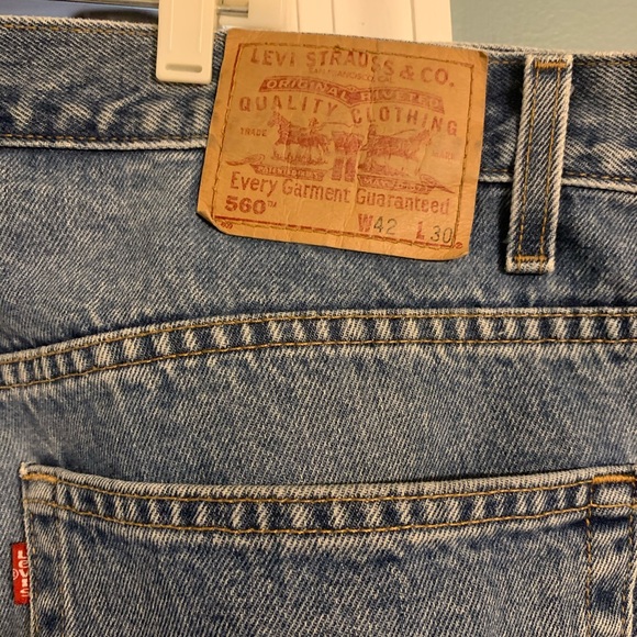 Mens Levi Jeans 560 - Picture 3 of 3